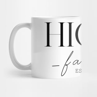 Hicks Family EST. 2020, Surname, Hicks Mug